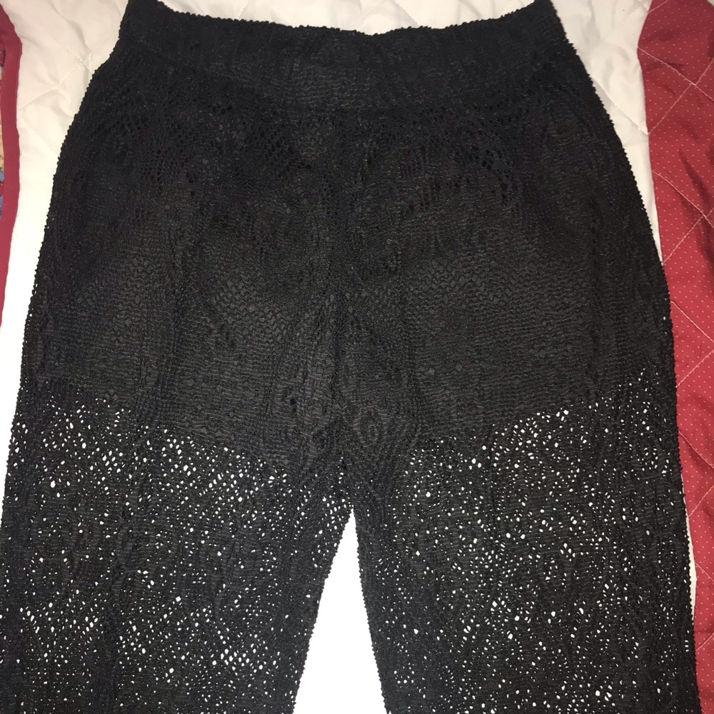 See through pants